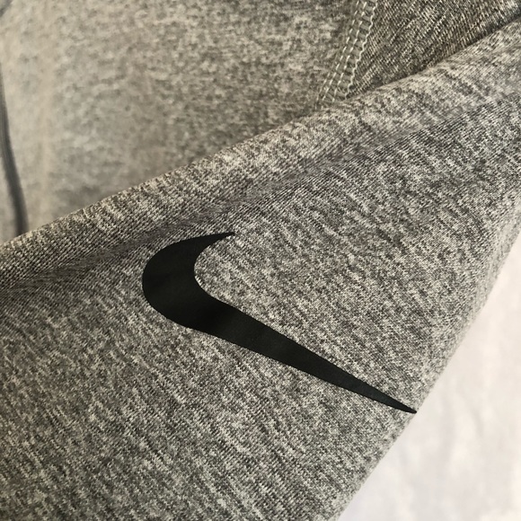 Nike Dry Fit Long Sleeves Shirt Half Zipper Gray S - Picture 5 of 7